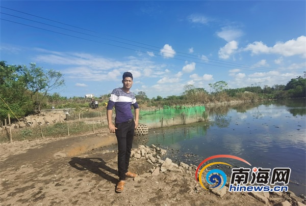 儋州市新州镇学栏村贫困户陈卓雄：养殖蛋鸭脱贫
